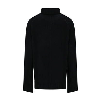 Zadig &amp; Voltaire Schwarzes Sweatshirt aus Merinowolle