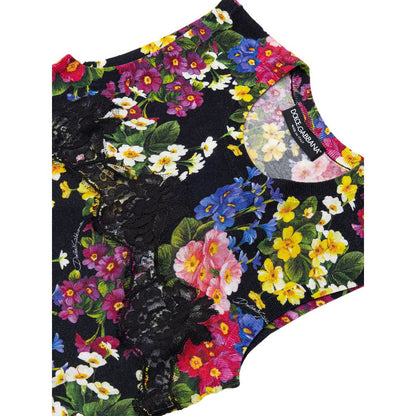 Dolce &amp; Gabbana Schwarzes Kaschmir-Tanktop