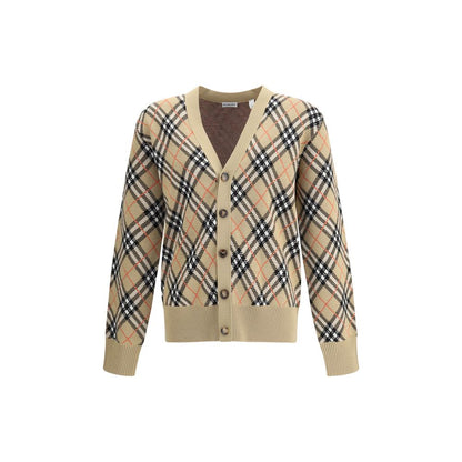 Burberry Archive Karierter Wollcardigan