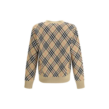 Burberry Archive Karierter Wollcardigan