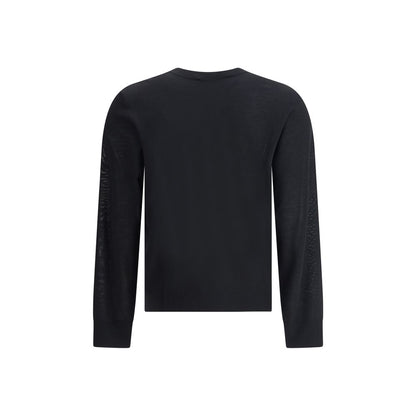 Dsquared² Black Fleece Wool Sweatshirt