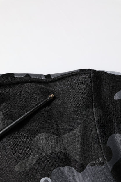 سويت شيرت دولتشي آند غابانا أسود مموه