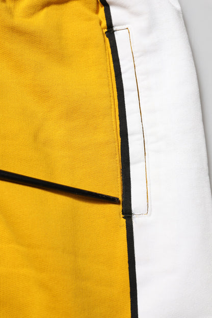 Dolce &amp; Gabbana – Jogginghose aus gelber Baumwolle