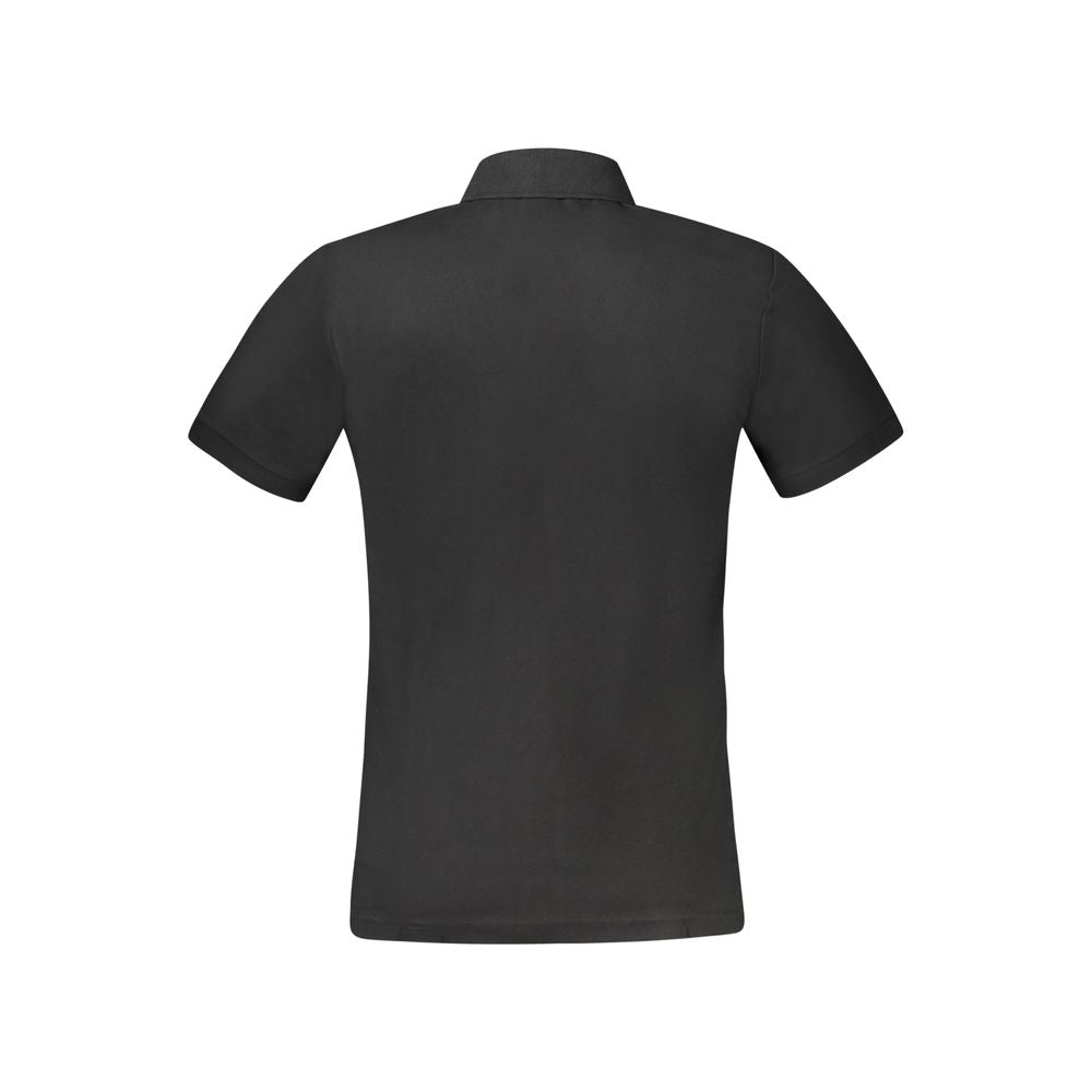 Hugo Boss Poloshirt aus schwarzer Baumwolle