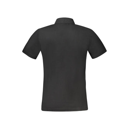 Hugo Boss Poloshirt aus schwarzer Baumwolle