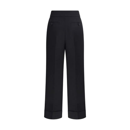 Schwarze Wollhose von Valentino