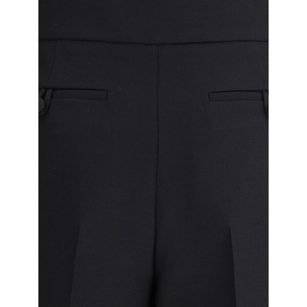 Schwarze Wollhose von Valentino