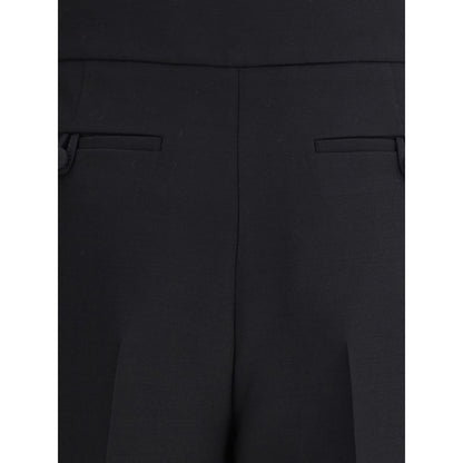 Schwarze Wollhose von Valentino