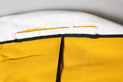 Dolce &amp; Gabbana – Jogginghose aus gelber Baumwolle