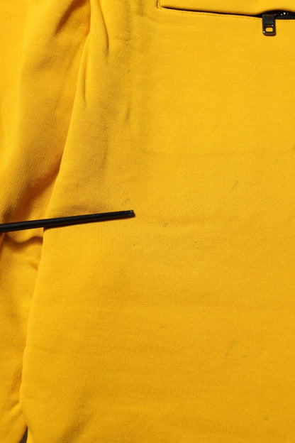 Dolce &amp; Gabbana – Jogginghose aus gelber Baumwolle