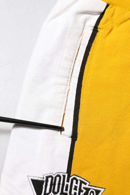 Dolce &amp; Gabbana Gelbe Jogginghose aus Baumwolle