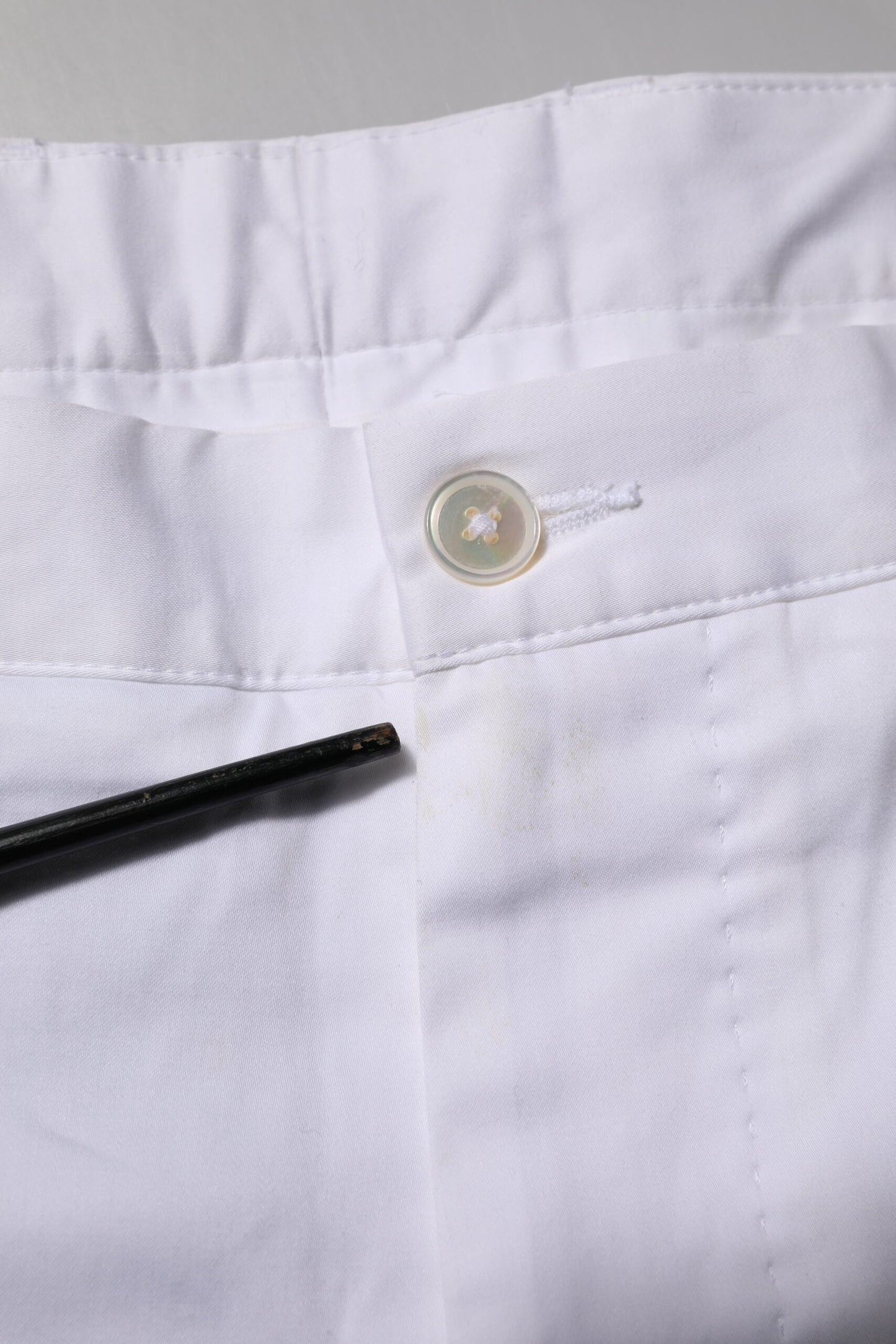 Dolce &amp; Gabbana Weiße Chinos Baumwollstretch-Freizeitshorts