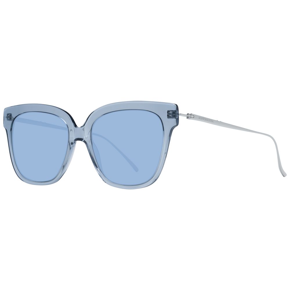 Scotch &amp; Soda Sonnenbrille aus blauem Acetat