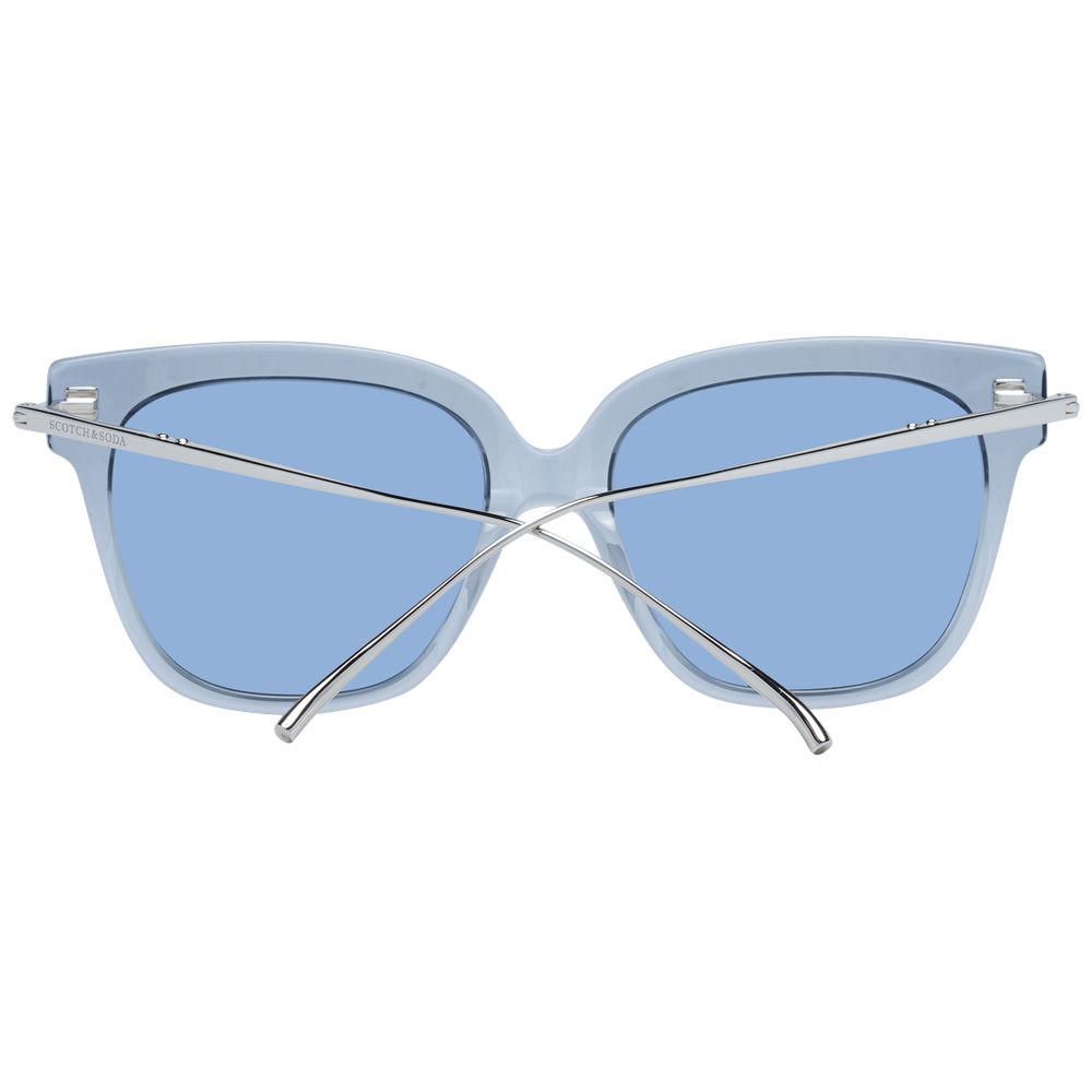 Scotch &amp; Soda Sonnenbrille aus blauem Acetat