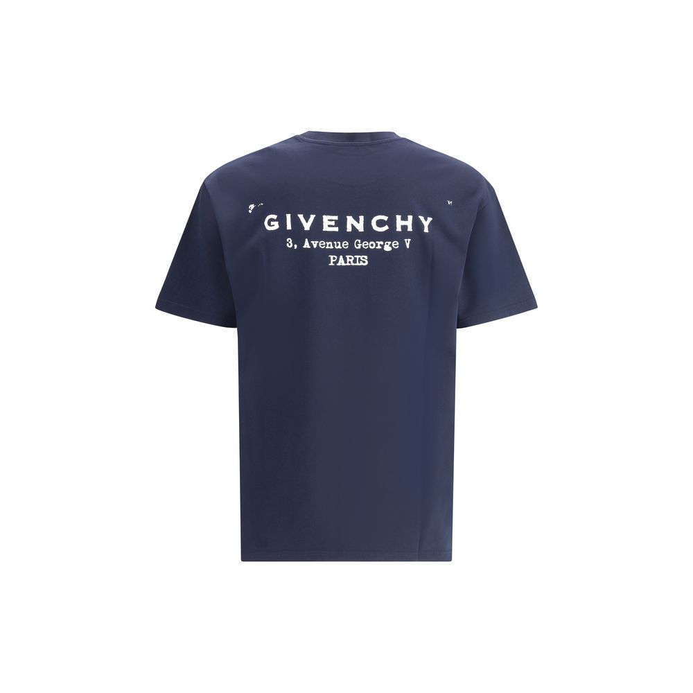 Givenchy T-Shirt mit Logo-Aufdruck auf der Rückseite
