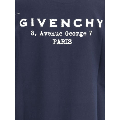 Givenchy T-Shirt mit Logo-Aufdruck auf der Rückseite