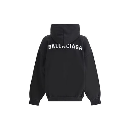 Balenciaga Schwarzes Baumwoll-Sweatshirt
