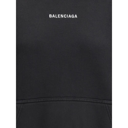 Balenciaga Schwarzes Baumwoll-Sweatshirt