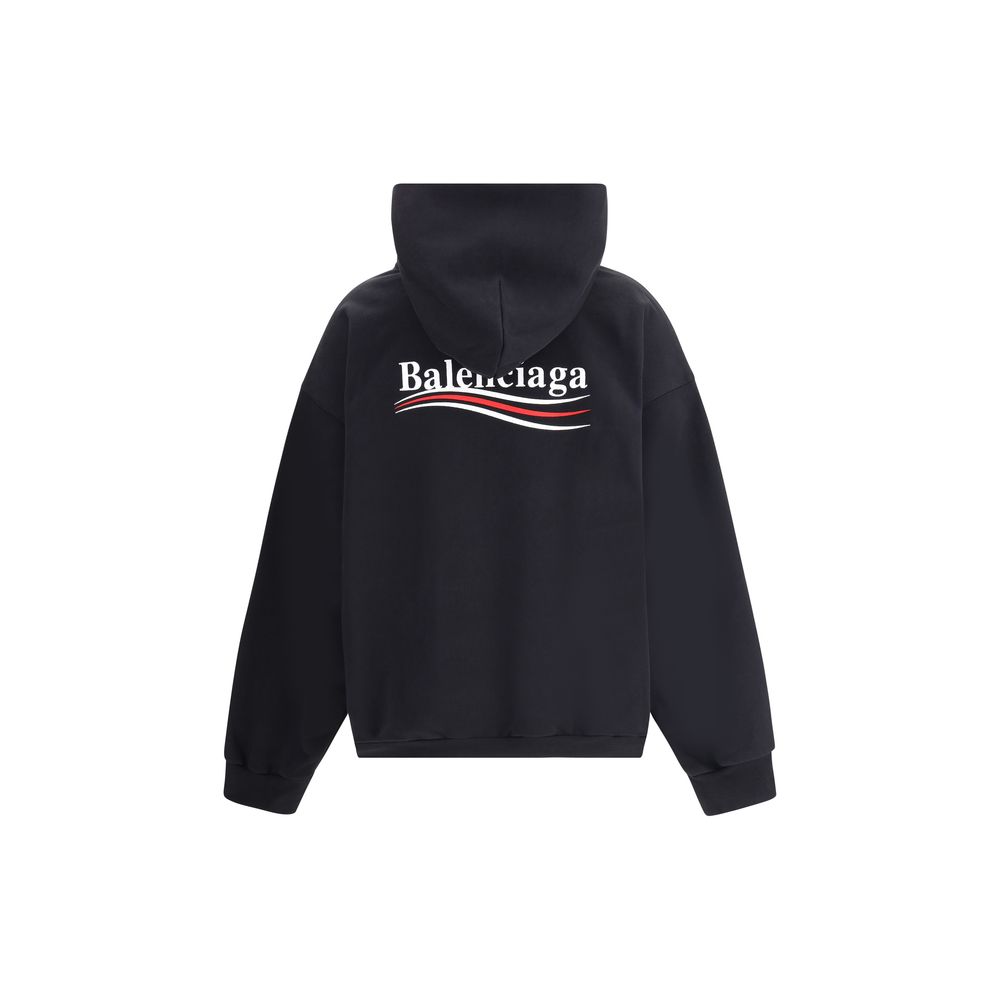 Balenciaga Schwarzes Baumwoll-Sweatshirt