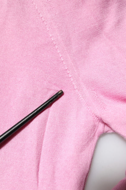 Dolce &amp; Gabbana – Rosa Strickjacke mit Blumendetail