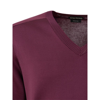 Lila Seidenpullover von Tom Ford