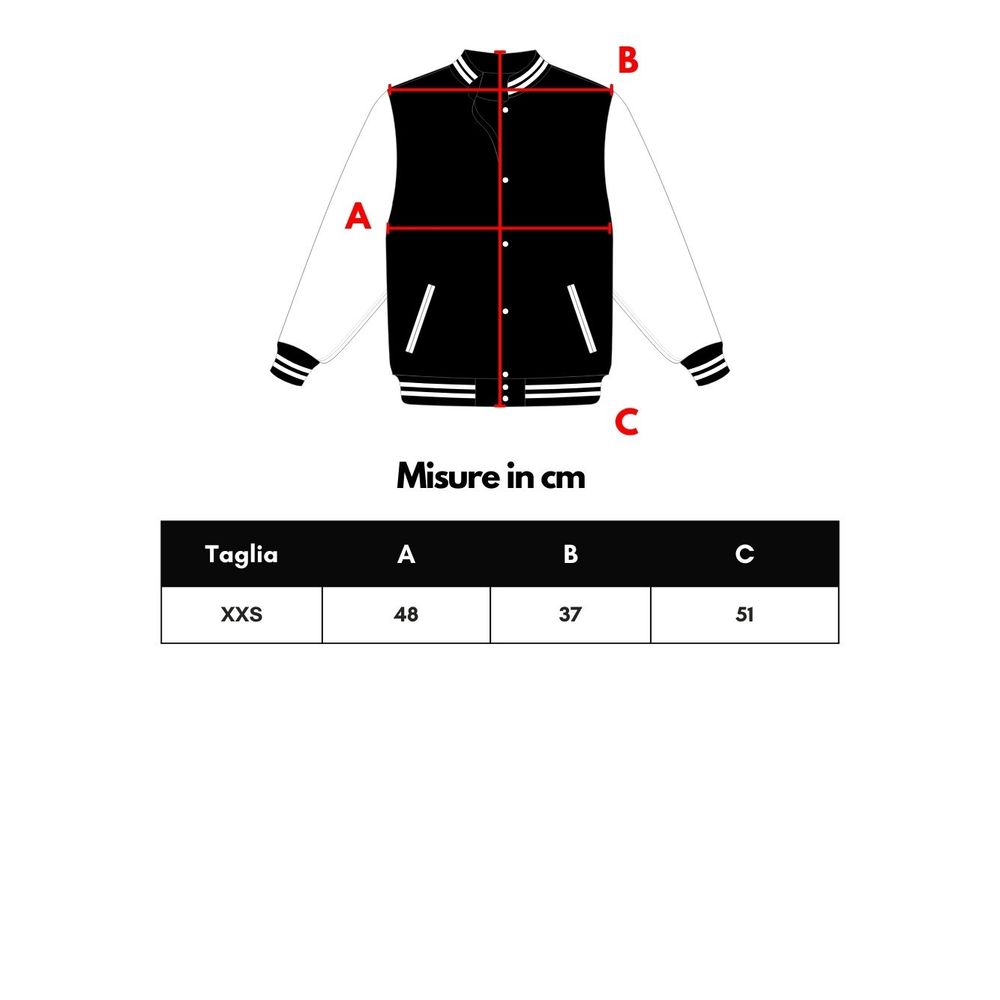 Retrofête Schwarz-weißer Baumwollblazer