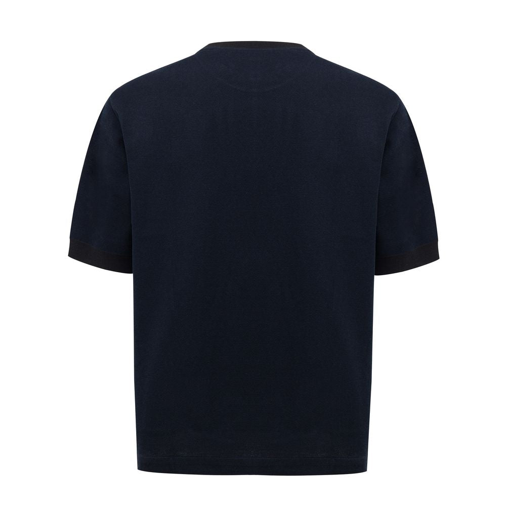 Dunhill – Blaues Baumwoll-T-Shirt