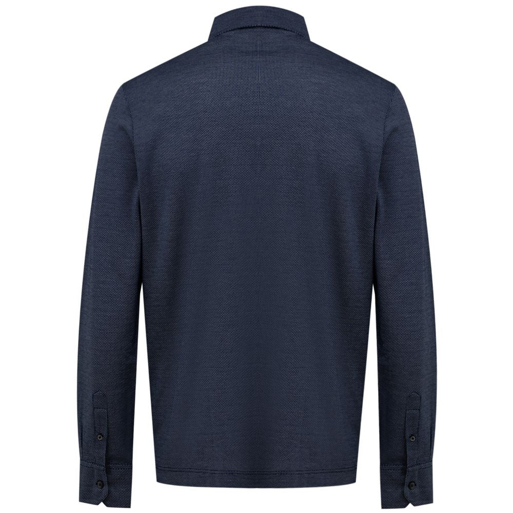 قميص قطني أزرق من كانالي