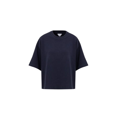 Bottega Veneta Blaues Baumwoll-T-Shirt