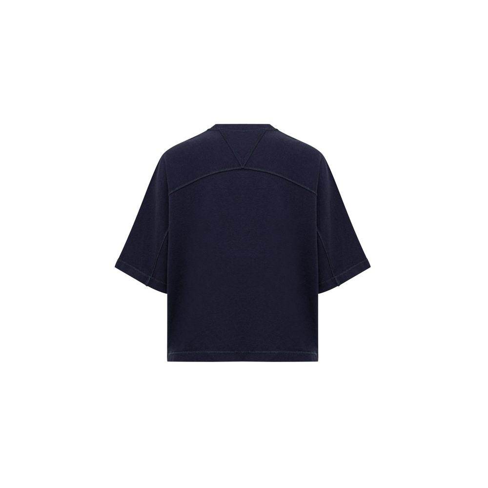 Bottega Veneta Blaues Baumwoll-T-Shirt
