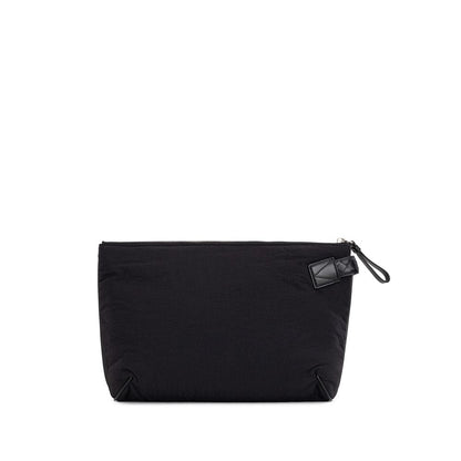 Bottega Veneta Schwarze Nylon-Clutch