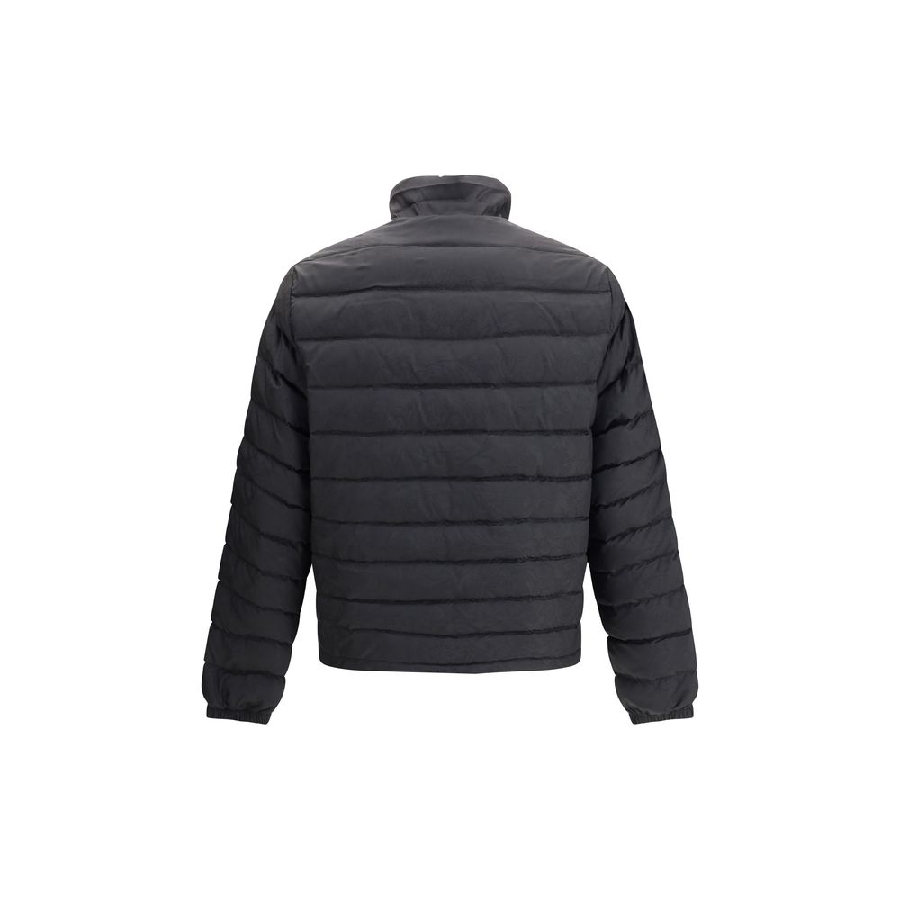 Versace Jacke aus schwarzem Polyester.