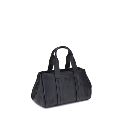 Michael Kors Black Calf Leather Bos Taurus Shoulder Bag