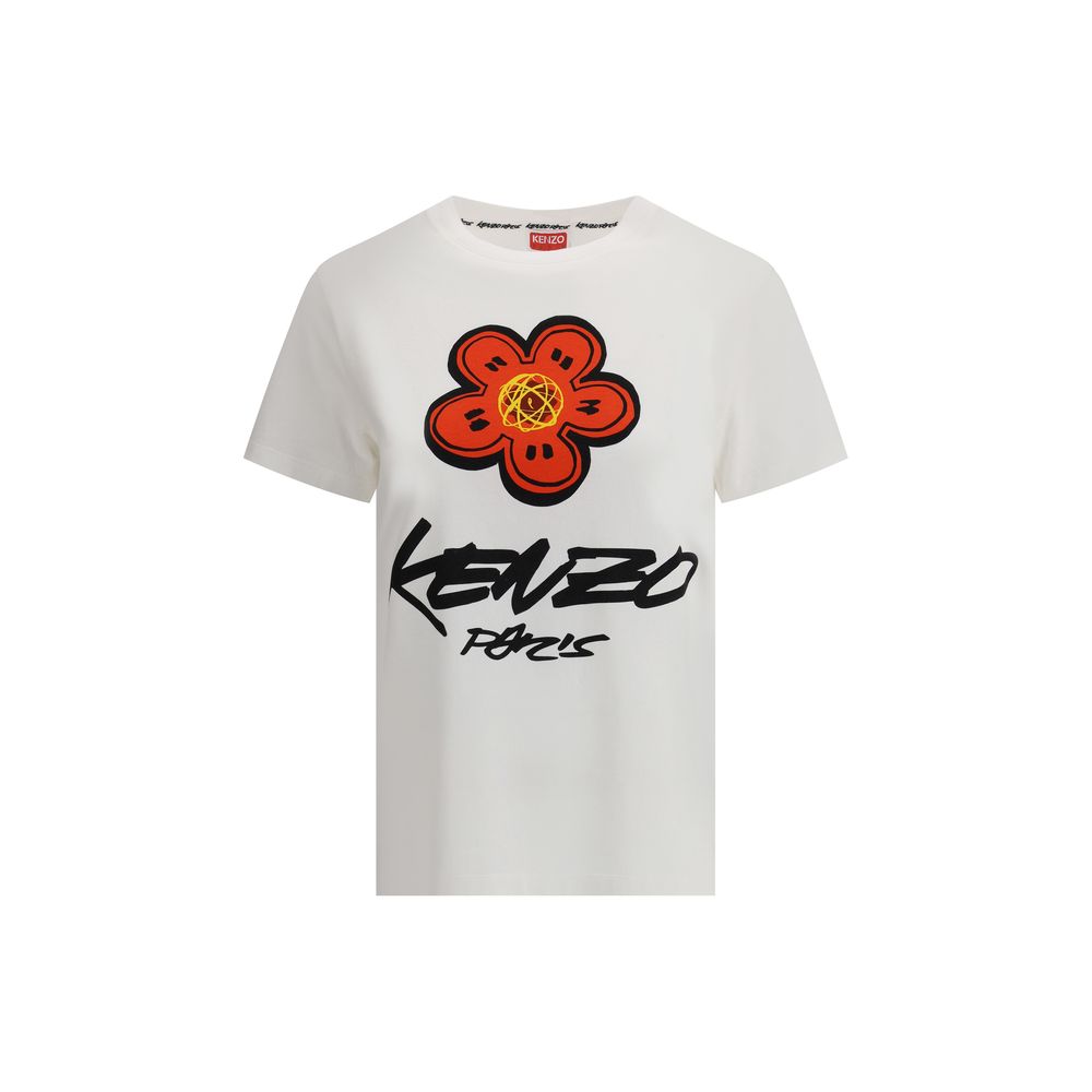 Kenzo Weißes Baumwoll-T-Shirt