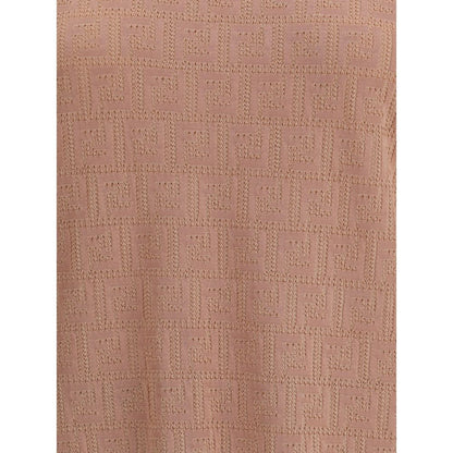 Fendi T-Shirt aus mehrfarbigem Viskosegewebe
