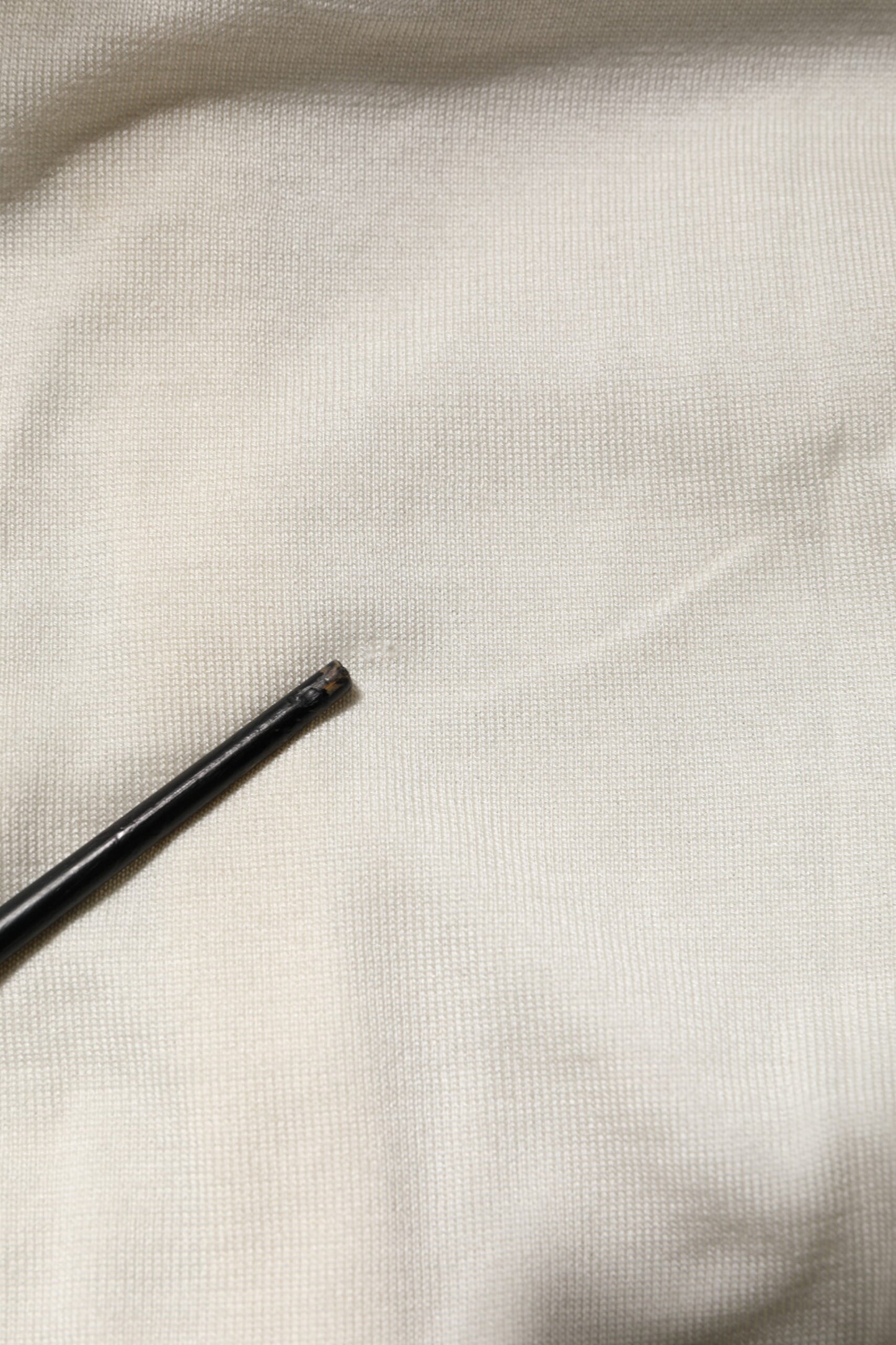 Dolce &amp; Gabbana – Strickjacke aus weißer Seide mit Lilienverzierung