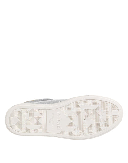 HIDE &amp; JACK – Niedrige Schnür-Sneakers aus Wildleder in Grau