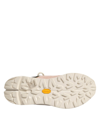 Dondup Mehrfarbige Wildleder Low Top Damen Sneakers Schuhe