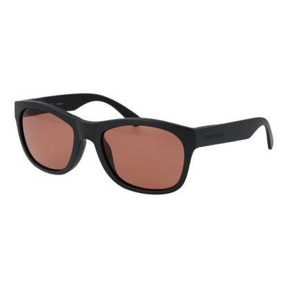 Serengeti Schwarze Unisex-Sonnenbrille