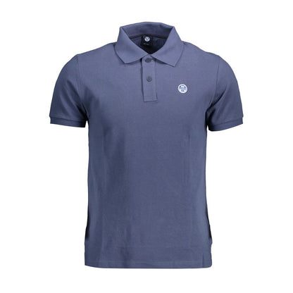 Blaues Poloshirt aus Baumwolle von North Sails
