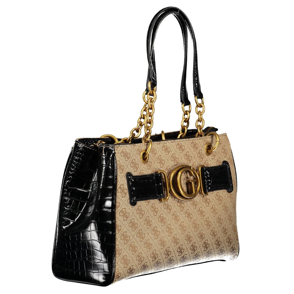 حقيبة يد جيس جينز سوداء من البولي إيثيلين