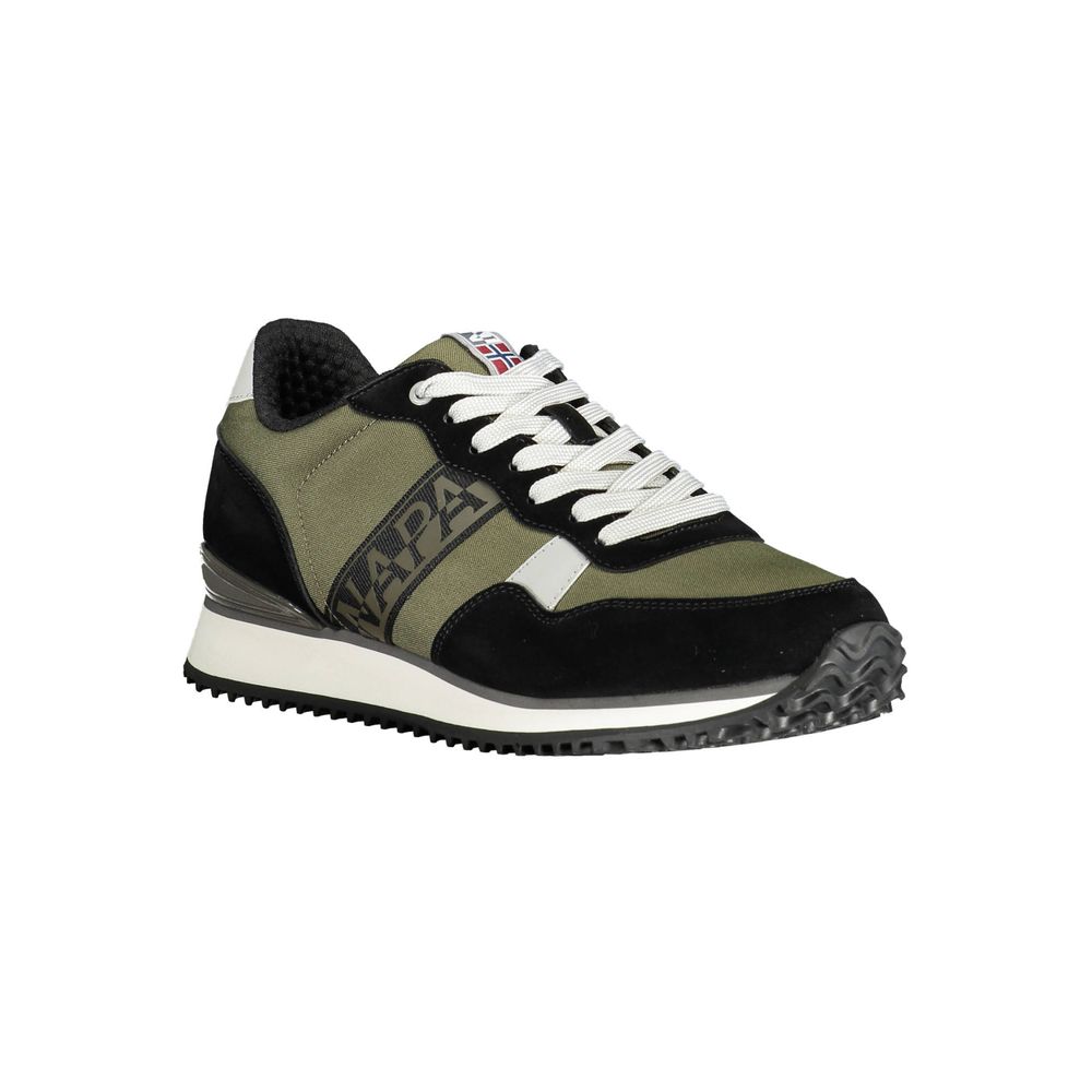 Napapijri Grüner Polyester-Sneaker
