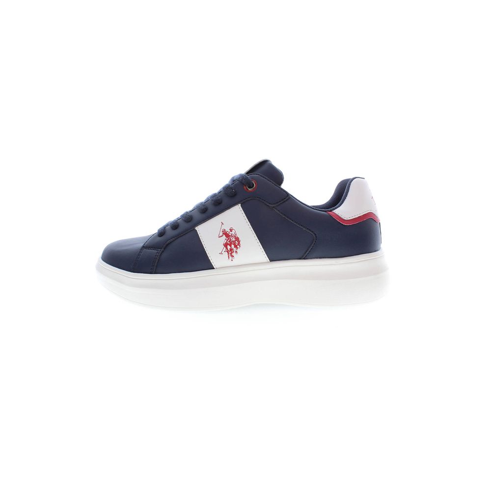US POLO ASSN. Blauer Polyester-Sneaker