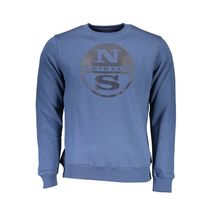 North Sails Herrenpullover aus blauer Baumwolle