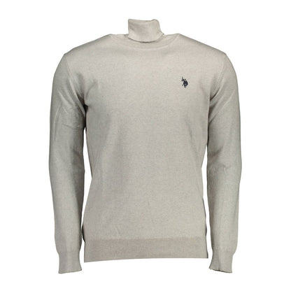 US POLO ASSN. Grauer Baumwollpullover