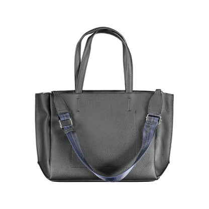 BYBLOS Schwarze Polyethylen-Handtasche