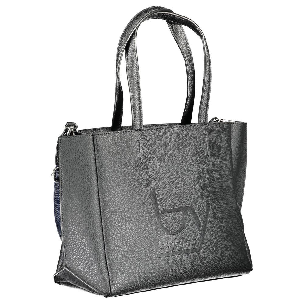 BYBLOS Schwarze Polyethylen-Handtasche