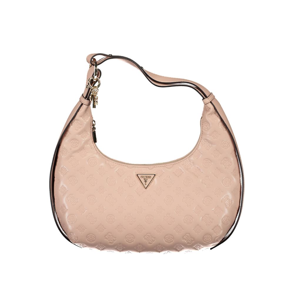 Guess Jeans – Handtasche aus Polyethylen in Rosa