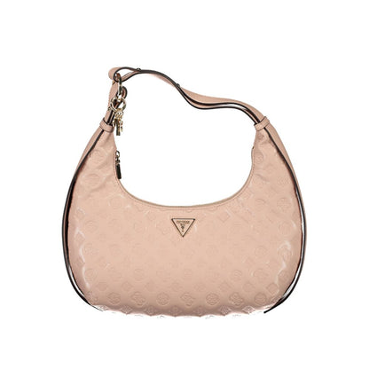 Guess Jeans – Handtasche aus Polyethylen in Rosa