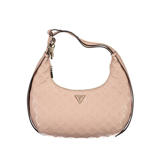 Guess Jeans Pink Polyethylene Handbag